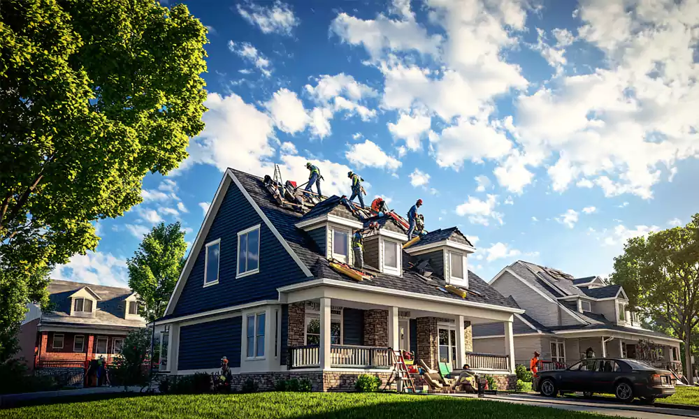 Top-quality Roofing Residential Replacement services in Wichita